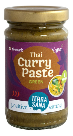 Pastă de curry verde bio 120 g